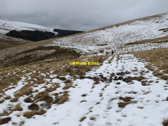 Photo 6"x4" Clennell Street and Well Cleugh Barrow Burn\/NT8610 c2016