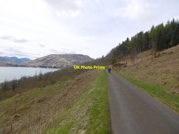Photo 6"x4" Road, north side of Loch Katrine Stronachlachar c2016