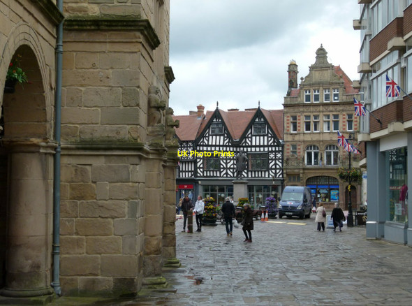 Photo 6"x4" The Square, Shrewsbury Shrewsbury c2016