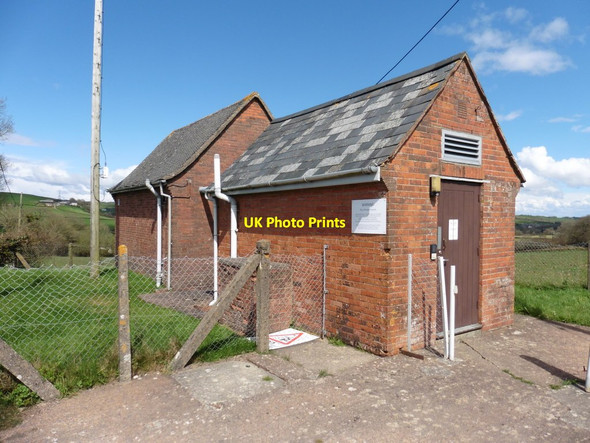 Photo 6"x4" Telephone Exchange at Bonny Cross Clayhanger\/ST0222 c2016