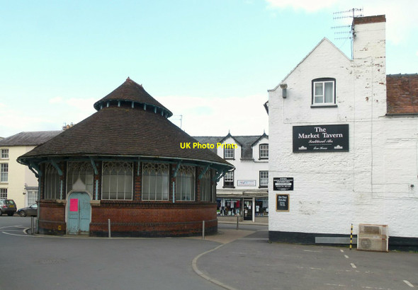 Photo 6"x4" The Round Market, Tenbury Wells Burford\/SO5868 c2016