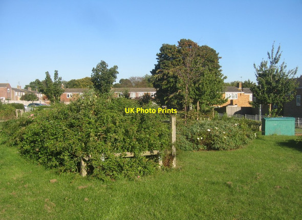 Photo 6"x4" Open space by Lilac Way Basingstoke c2015 P2