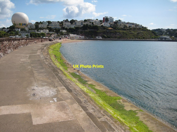 Photo 6"x4" The seafront above Corbyn's Beach Torquay c2011