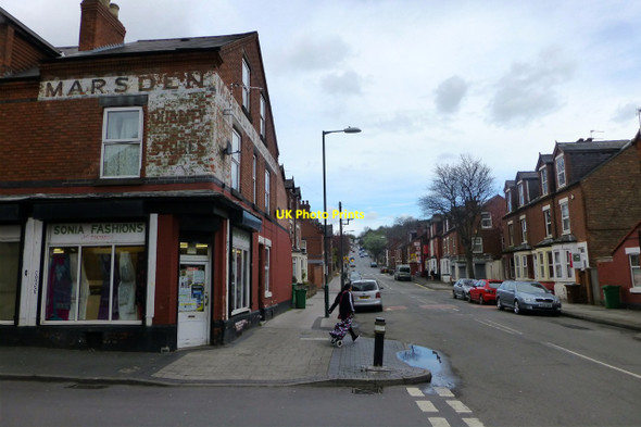 Photo 6"x4" Marsden Quality Stores (former) Nottingham\/SK5641 c2016