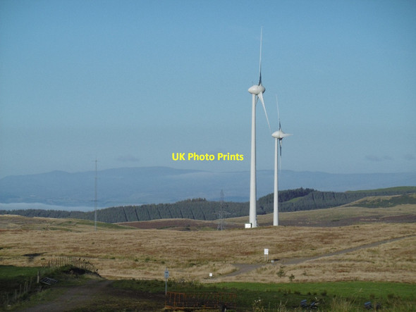 Photo 6"x4" Lochelbank wind farm Fordel\/NO1312 c2015