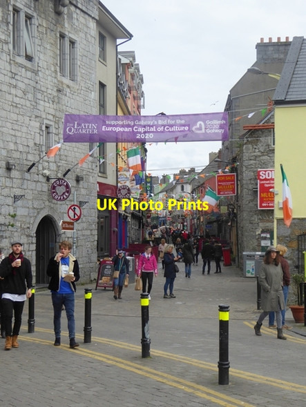 Photo 6"x4" Quay Street Salthill c2016