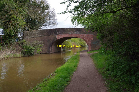 Photo 6"x4" Bridge 17 on the Worcester & Birmingham Canal, Worcester Worcester c2016