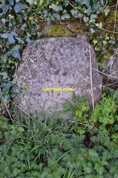 Photo 6"x4" Old Milestone Dolgarrog c2016