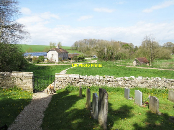 Photo 6"x4" View from the churchyard at Winterborne Monkton Winterborne Monkton c2016