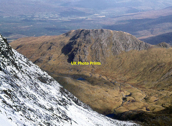 Photo 6"x4" East flank of Aonach M\u00c3\u00b2r Aonach M\u00f2r\/NN1973 c1974