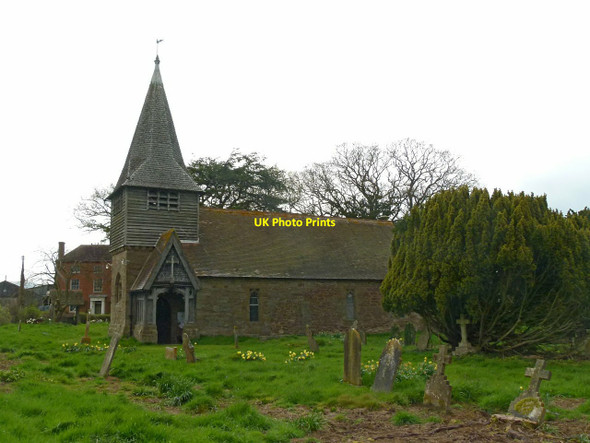Photo 6"x4" Boraston Church Boraston Dale c2016