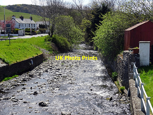 Photo 6"x4" Afon Wyre at Llanrhystud Llanrhystud c2016