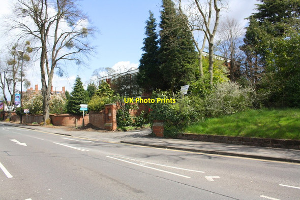 Photo 6"x4" Entrance to Kenilworth Court (Dalecote House) from Warwick Road Coventry c2016