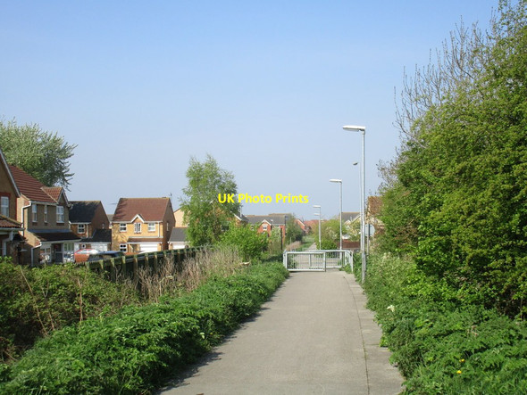 Photo 6"x4" Footpath, The Ings Kingswood\/TA0834 c2016