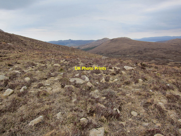 Photo 6"x4" Lower slope of Beinn Dearg Mh\u00c3\u00b2r Sconser c2016