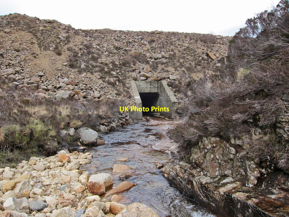 Photo 6"x4" Tunnel under the A87 Luib c2016