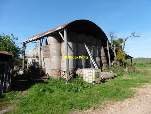 Photo 6"x4" Barn at Eastwood Farm Swell c2016