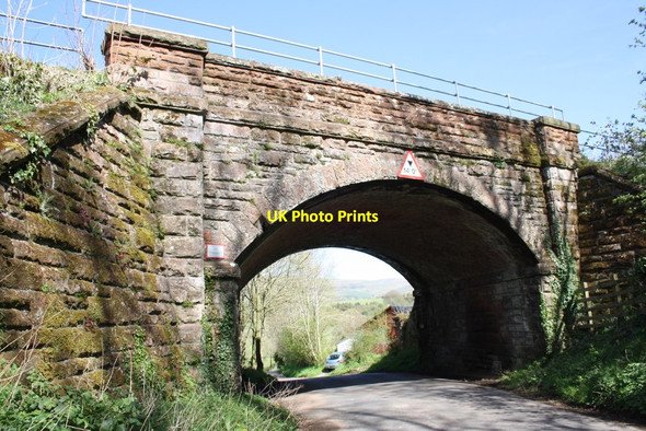 Photo 6"x4" Railway Bridge SAC253 Long Marton c2015
