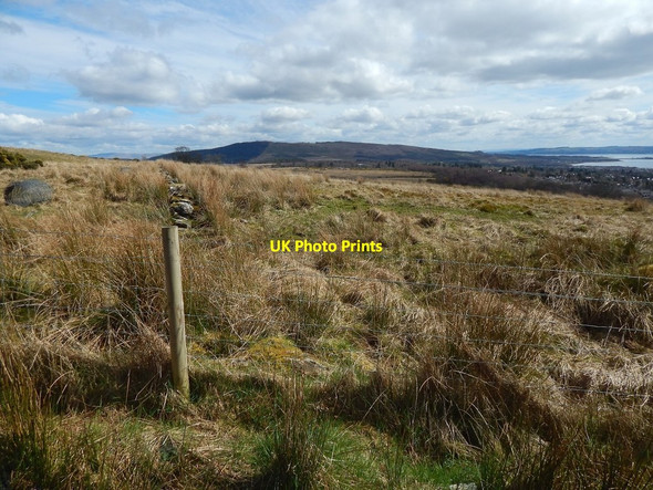 Photo 6"x4" Dry-stone wall Helensburgh c2016