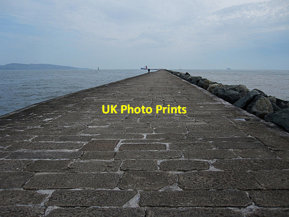 Photo 6"x4" Great South Wall Sandymount c2016