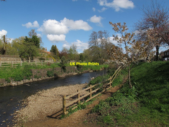 Photo 6"x4" River Skell at Ford Green Ripon c2016