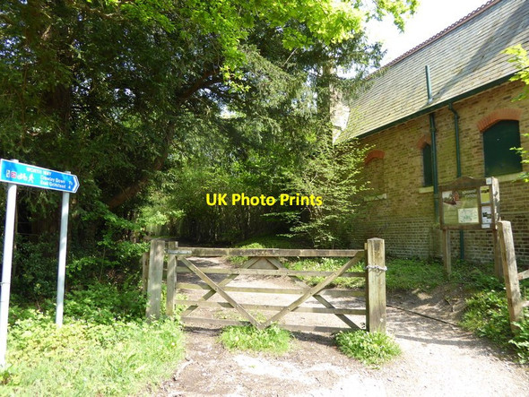Photo 6"x4" The Worth Way goes east from Wallace Lane Worth\/TQ3036 c2016
