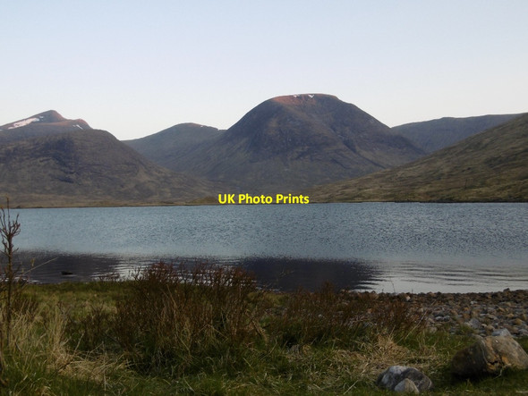 Photo 6"x4" Dawn, Loch Dochard Loch Dochard c2016
