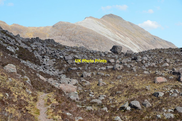 Photo 6"x4" Approaching the Bealach na Lice Bealach na Lice\/NG9350 c2016