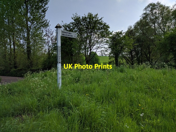 Photo 6"x4" Ponsford Cross lane junction Knowle\/ST0007 c2016