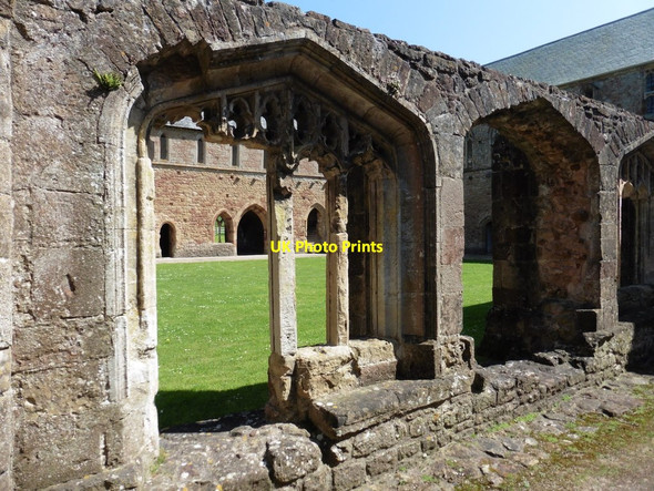 Photo 6"x4" Cloister remains, Cleeve Abbey Hungerford\/ST0440 c2016