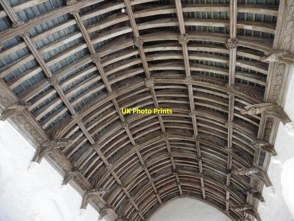 Photo 6"x4" Refectory ceiling, Cleeve Abbey Hungerford\/ST0440 c2016