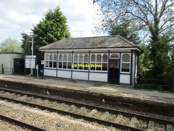 Photo 6"x4" Station waiting room Whatton-in-the-Vale c2016