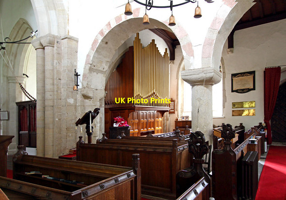 Photo 6"x4" St Mary Magdalene, Ickleton - Organ Ickleton c2016