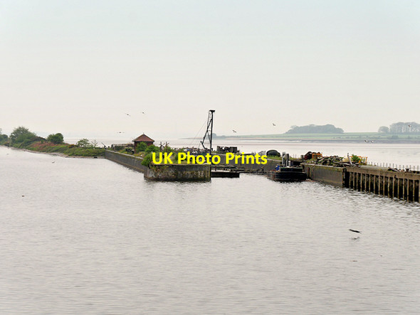 Photo 6"x4" Manchester Ship Canal, Bridgewater Canal (Disused) Weston Point c2016