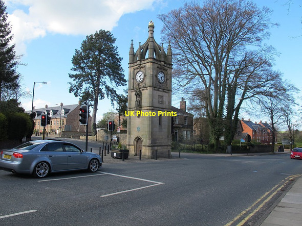 Photo 6"x4" Victoria clock tower, North Road, Ripon Ripon c2016