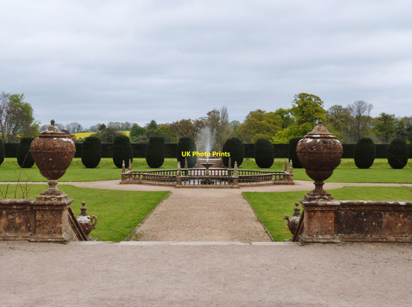 Photo 6"x4" The North Garden at Montacute House, Somerset East Stoke\/ST4817 c2016