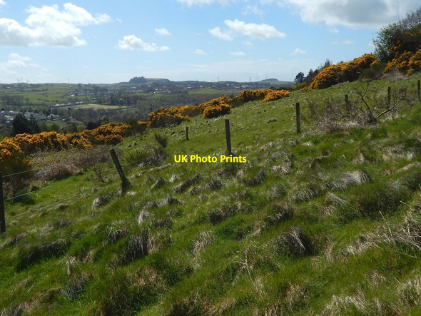 Photo 6"x4" The Fereneze Hills Barrhead c2016