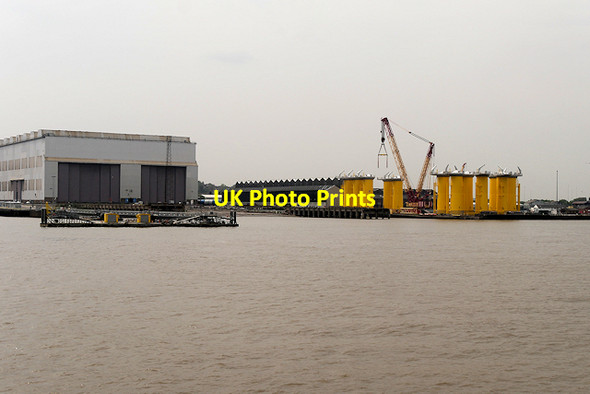 Photo 6"x4" Cammell Laird Shipyard, Birkenhead Tranmere c2016
