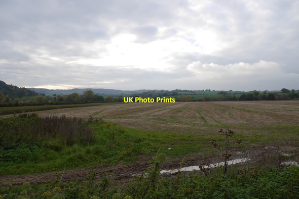 Photo 6"x4" Wye flood plain Great Doward c2015