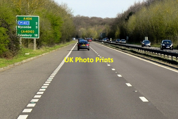 Photo 6"x4" Northbound A404 near Marlow Marlow\/SU8586 c2015