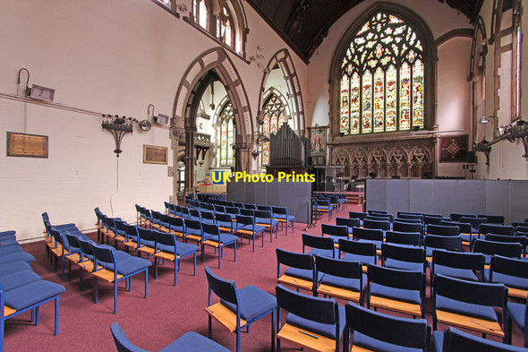 Photo 6"x4" Christ Church, Down Street, Mayfair - East end Westminster c2015