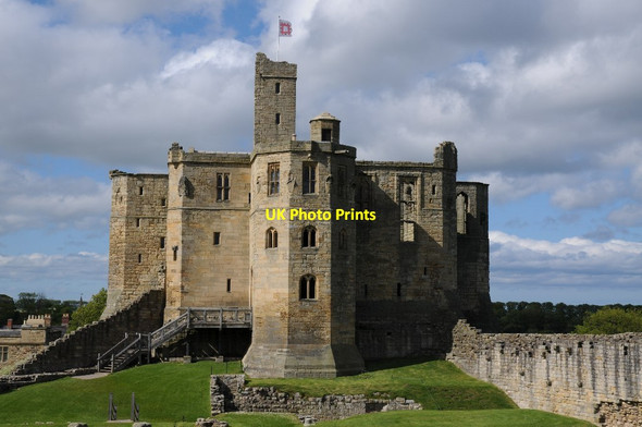 Photo 6"x4" The Great Tower, Warkworth Castle Warkworth\/NU2406 c2015