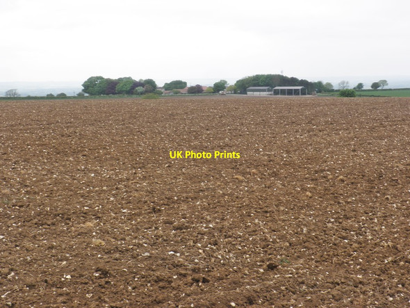 Photo 6"x4" Farmland at Acre House Normanby le Wold c2015