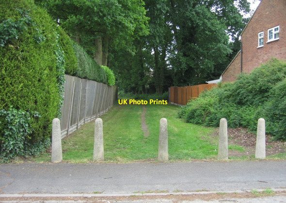 Photo 6"x4" Track to Sandy Lane Fox Lane c2015