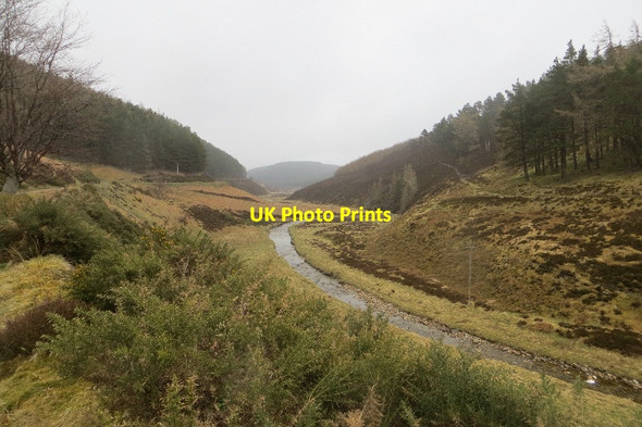 Photo 6"x4" River Fiddich Hill of Clais nan Earb c2015