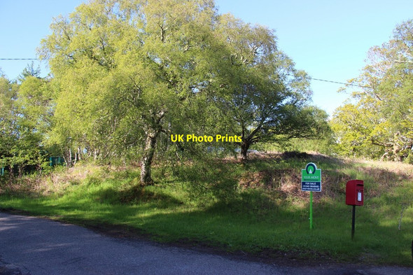 Photo 6"x4" Post box at Leacnasaide Shieldaig c2015