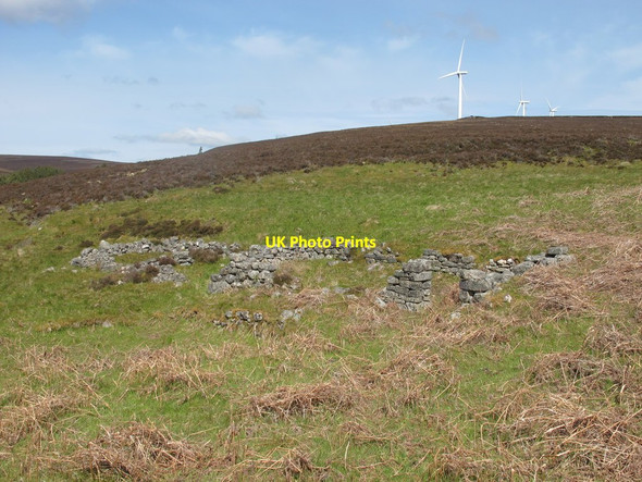 Photo 6"x4" Ruins at Altvounnie Advie c2015