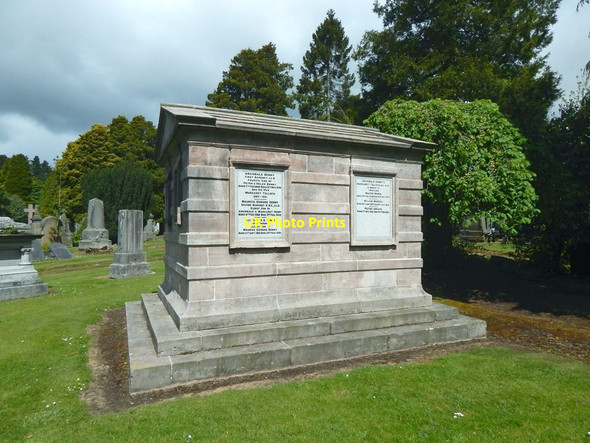 Photo 6"x4" The Denny Family Mausoleum Dumbarton c2015