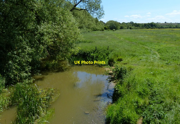 Photo 6"x4" River Cherwell next to Double Bridge Upper Heyford\/SP4926 c2015