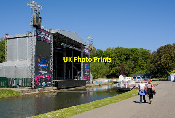 Photo 6"x4" Open air theatre, Scarborough Scarborough\/TA0388 c2015